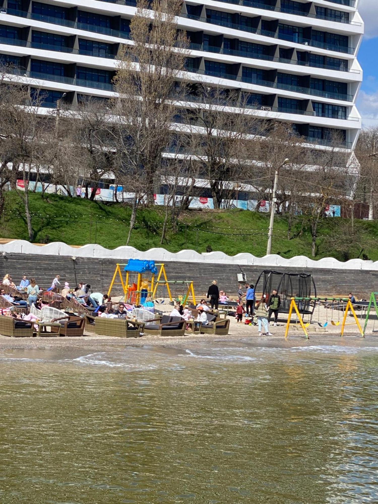 Одесса Калипсо У Моря На Пляже-Однокомнатные Апартаменты 24 Метра Esterno foto